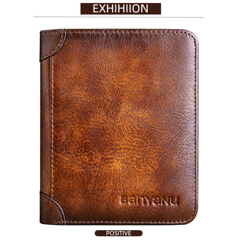Men’s Slim RFID Clip Wallet