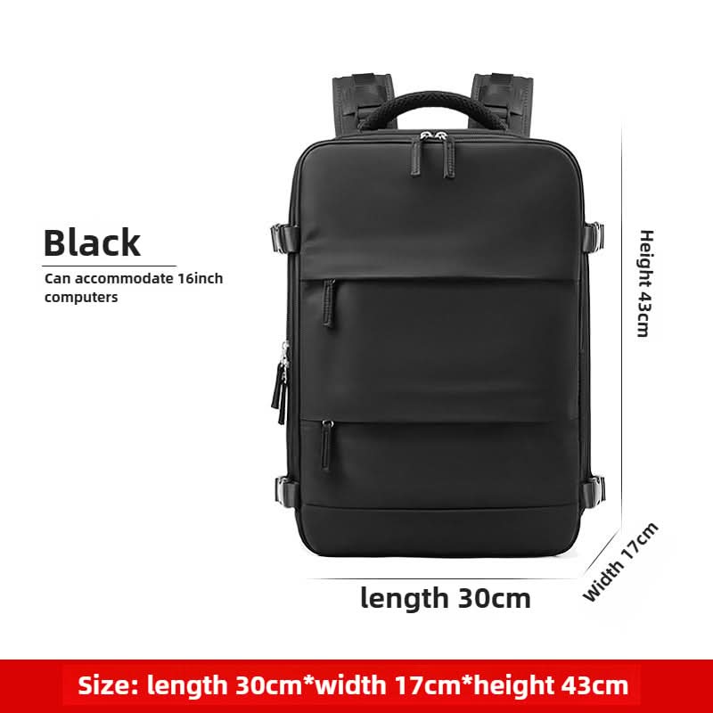 Women's Casual Outdoor Shoulder Bag Simple Travel Luggage Bag Dry and Wet Separate Backpacks