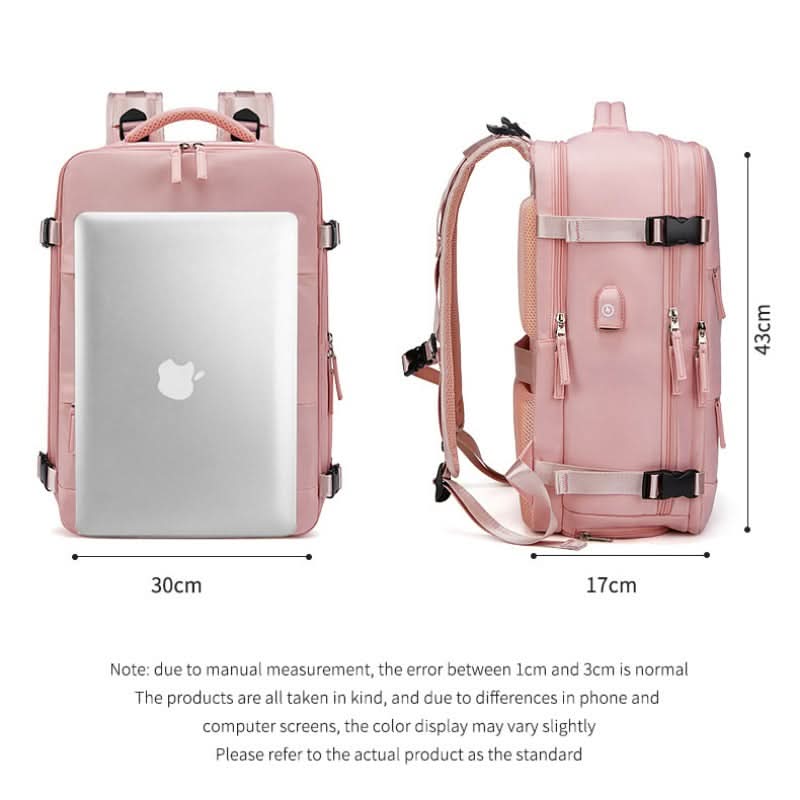 Women's Casual Outdoor Shoulder Bag Simple Travel Luggage Bag Dry and Wet Separate Backpacks
