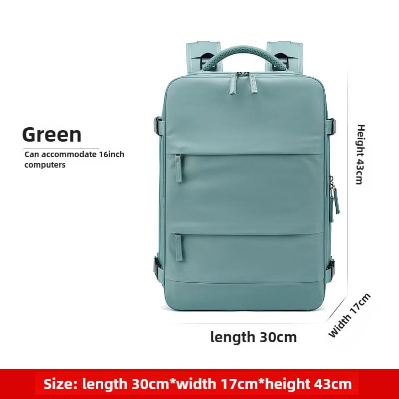 Women's Casual Outdoor Shoulder Bag Simple Travel Luggage Bag Dry and Wet Separate Backpacks