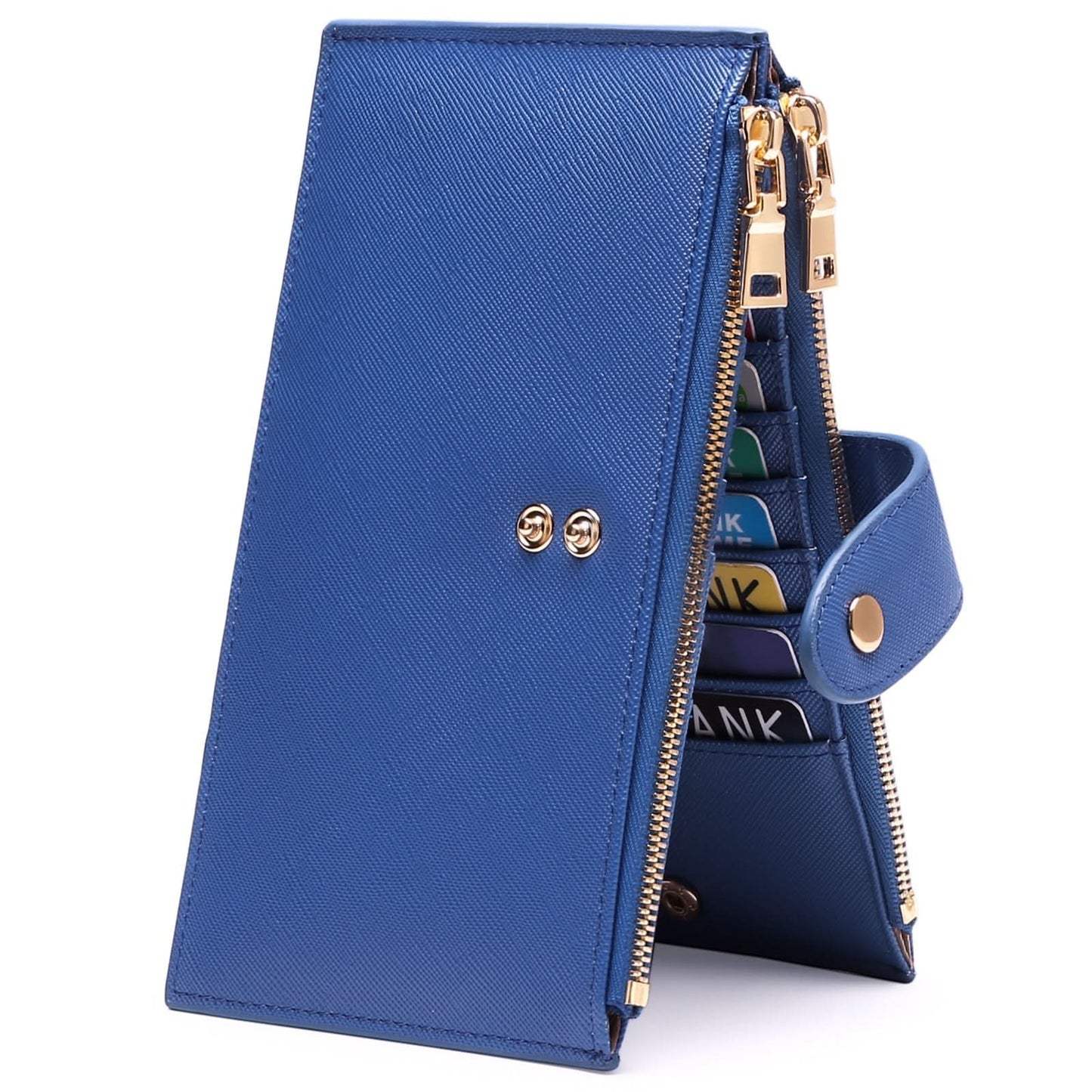 Women's Large Capacity Card Case Multi Card Position Zipper Phone Bag Multifunctional Long Wallet