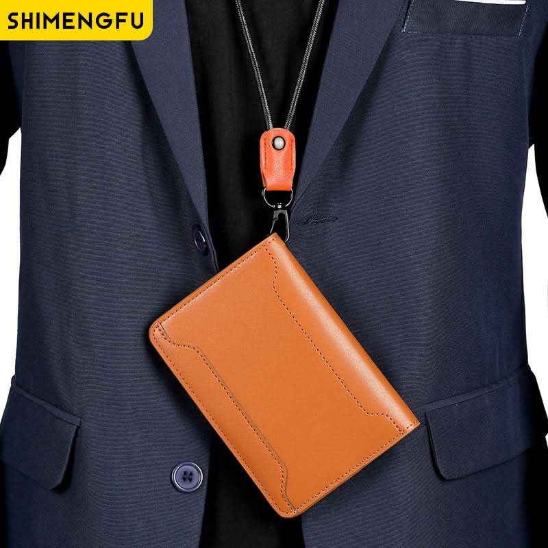 Airline ticket passport organizer bag portable document bag passport case anti-theft brush
