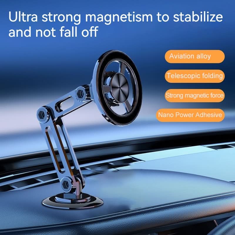 Magsafe Folding Magnetic Holder. Powerful Magnetic Retractable Holder. Cell Phone Rotating Magnetic Holder!