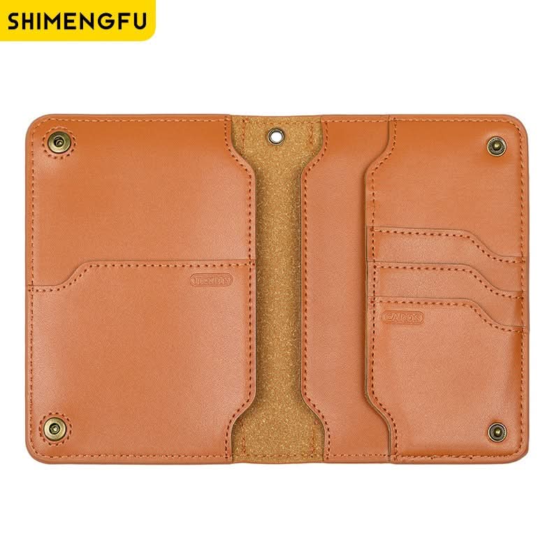 Airline ticket passport organizer bag portable document bag passport case anti-theft brush