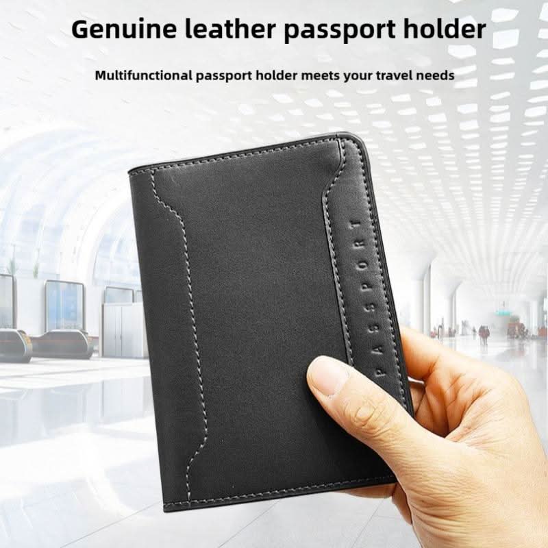 Airline ticket passport organizer bag portable document bag passport case anti-theft brush
