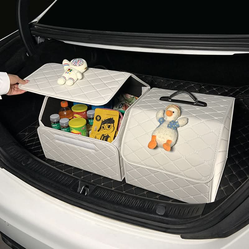 Multi-functional trunk storage box. foldable storage box. car storage and organizing box. high-grade auto products