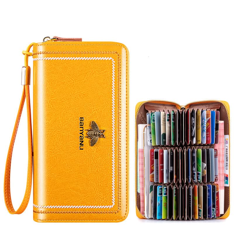 Genuine leather small card case. high-grade multi-card ID bag. small and exquisite!