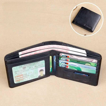 Men’s Slim RFID Clip Wallet