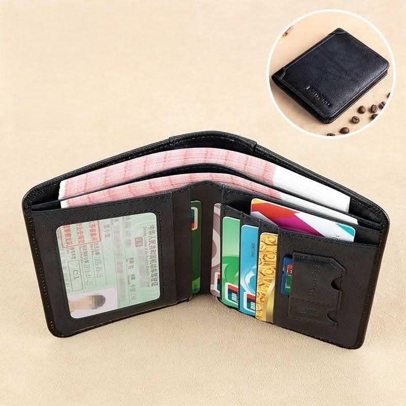 Men’s Slim RFID Clip Wallet