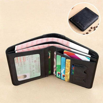Men’s Slim RFID Clip Wallet