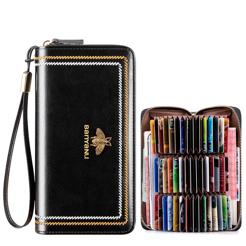 Genuine leather small card case. high - grade multi - card ID bag. small and exquisite! - DOROCHEY