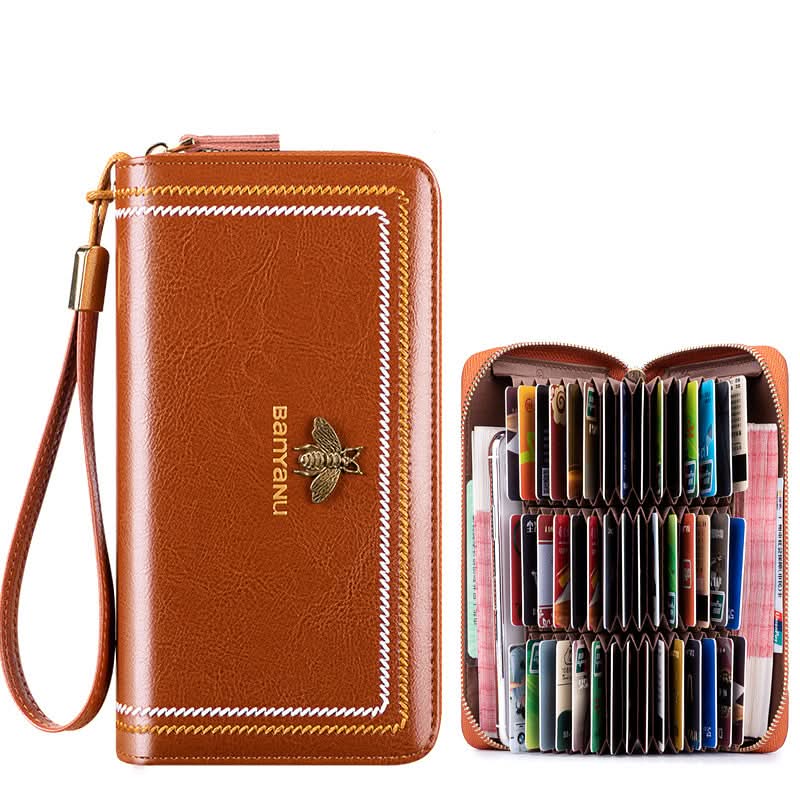 Genuine leather small card case. high - grade multi - card ID bag. small and exquisite! - DOROCHEY