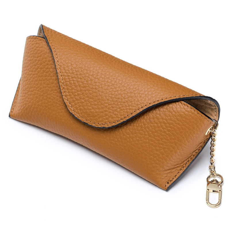 Magnetic Leather Sunglasses Case - DOROCHEY