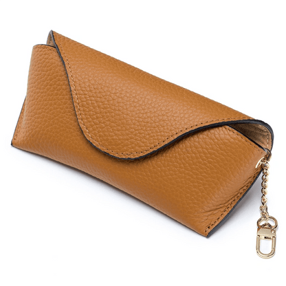 Magnetic Leather Sunglasses Case - DOROCHEY