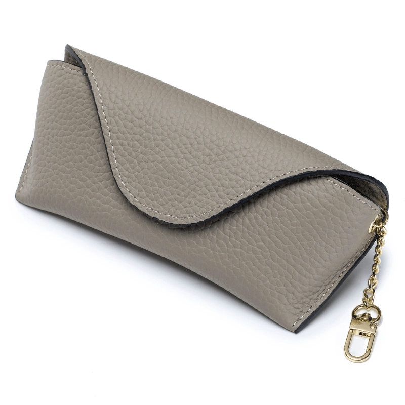 Magnetic Leather Sunglasses Case - DOROCHEY