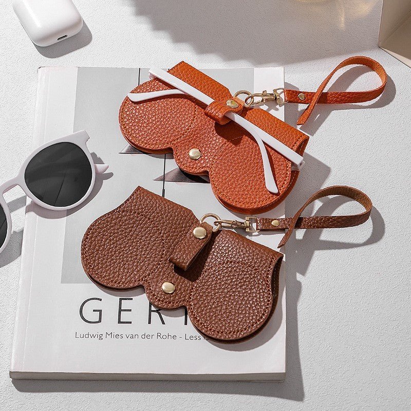 Premium Leather Sunglasses Case - DOROCHEY