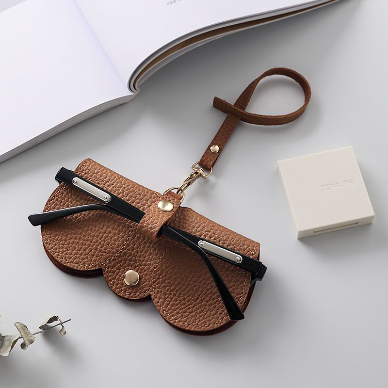 Premium Leather Sunglasses Case - DOROCHEY