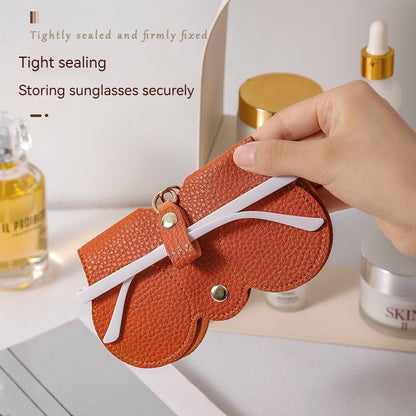 Premium Leather Sunglasses Case - DOROCHEY
