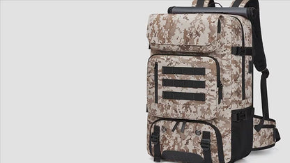 Men's shoulder bag multifunctional camouflage mountaineering bag waterproof outdoor travel sports backpacks