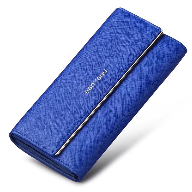 RFID Leather Clutch for Women - DOROCHEY