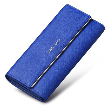 RFID Leather Clutch for Women - DOROCHEY