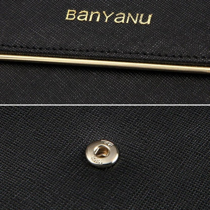 RFID Leather Clutch Wallet for Women - DOROCHEY