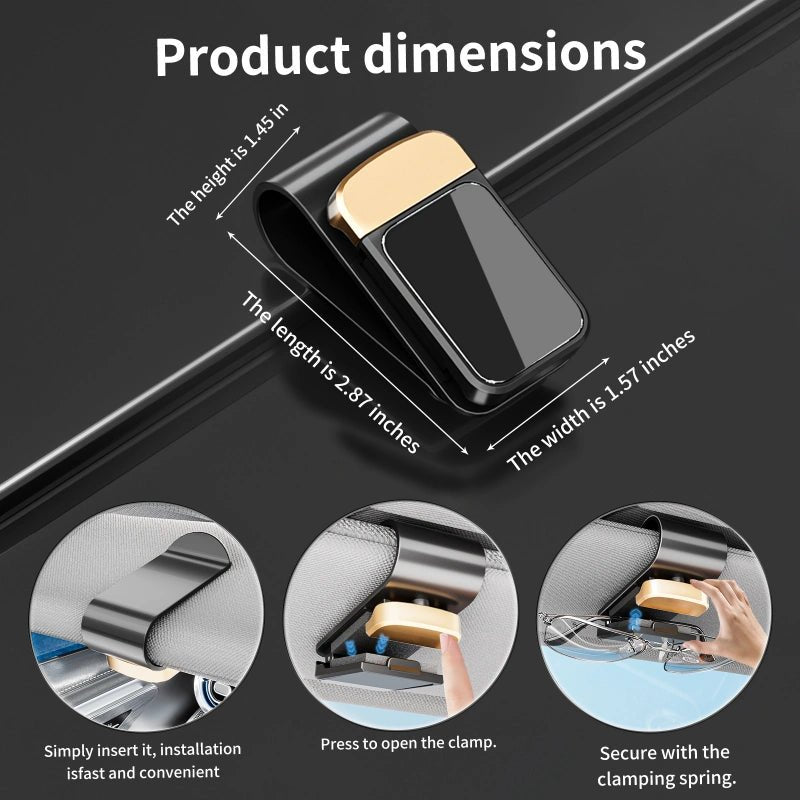 Stainless Steel Glasses Clip (2 - Pack) - DOROCHEY