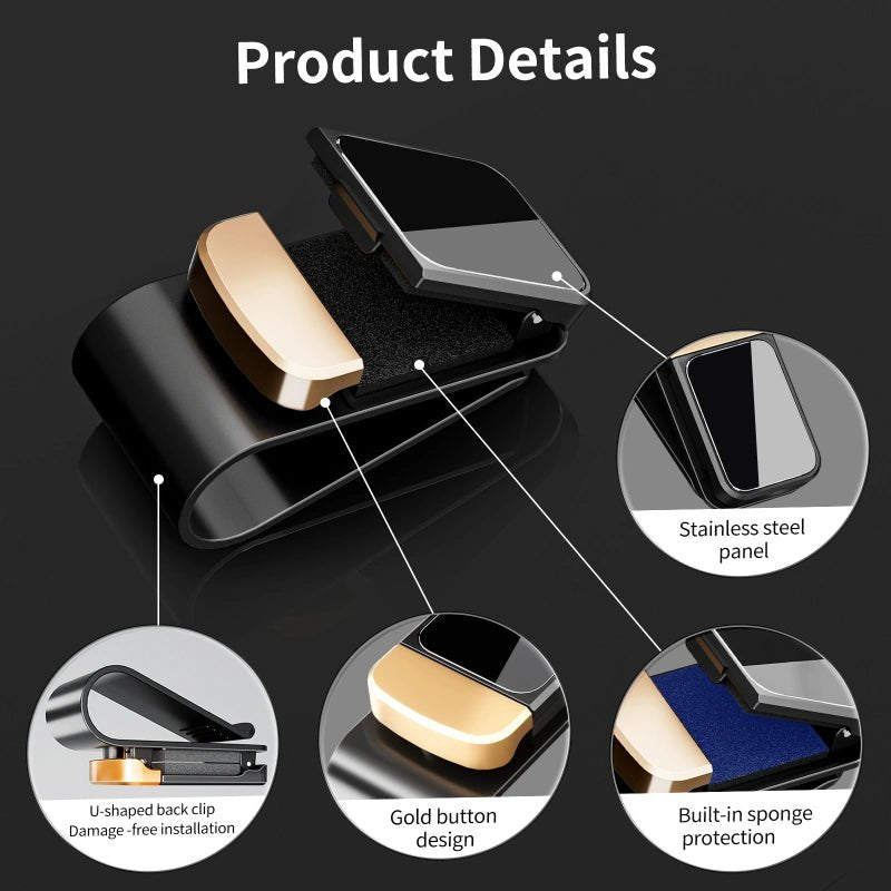 Stainless Steel Glasses Clip (2 - Pack) - DOROCHEY