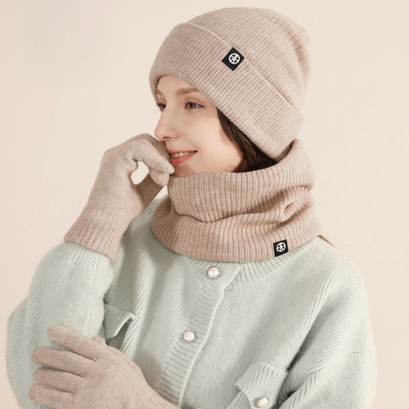 Winter Knit 3 - Piece Set - DOROCHEY