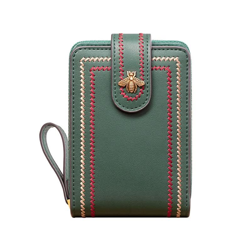 Women's Card Case New Exquisite High - grade Bank Card Leather Card Case Driver's License Leather Case - DOROCHEY