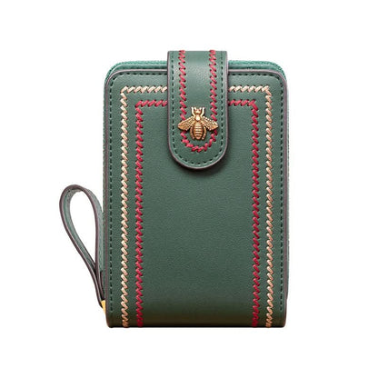 Women's Card Case New Exquisite High - grade Bank Card Leather Card Case Driver's License Leather Case - DOROCHEY