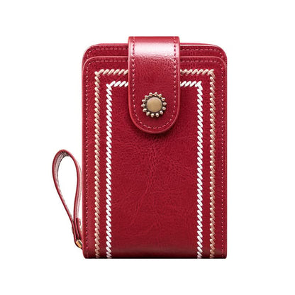 Women's Leather Driver's License Holder Multi - card ID Card Holder Bank Card Holder - DOROCHEY